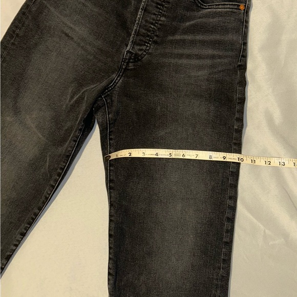 Levi's Ribcage Straight Ankle Women's Jeans | Size 27 | Black Rinse - Picture 11 of 14